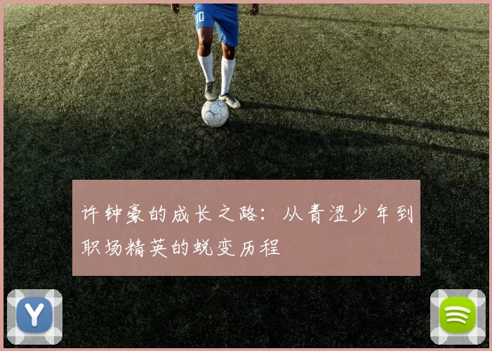 许钟豪的成长之路：从青涩少年到职场精英的蜕变历程